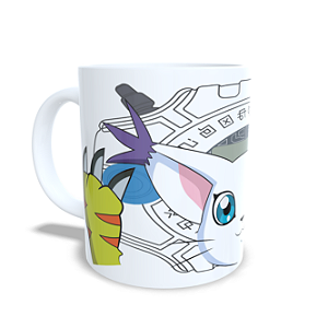 Caneca Digimon Tailmon