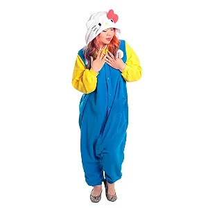 Kigurumi Unissex Sanrio Hello Kitty