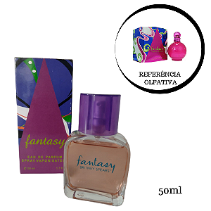 Perfume feminino contra tipo referência olfativa Fantasy 50ml