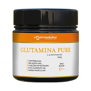 Glutamina Pura 300g: Ajuda na Recuperação Muscular e no Sistema Imunológico