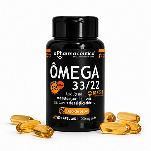 Ômega 3 Concentrados 33/22 - 60 cápsulas