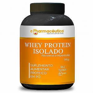 Whey Protein Isolado 900g - Aumento da Massa Magra e Auxilia na Melhor Performance