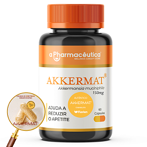 Akkermat 150mg 60 Cápsulas - Suplemento alimentar que ajuda a reduzir o apetite. OZEMPIC NATURAL!
