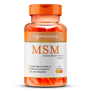 MSM 400mg - 60 Cápsulas
