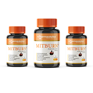 3 Potes - MitBurn® 50mg 30 Cápsulas