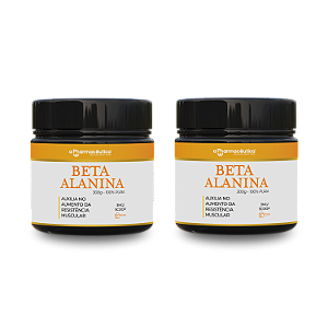 2 potes de Beta Alanina 300g