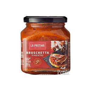 BRUSCHETTA DE PIMENTAO LA PASTINA 280G