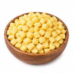 QUEIJO PARMESÃO FRITO EM CUBOS