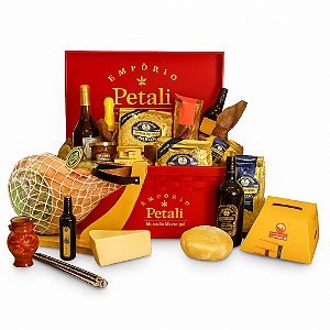 CESTA DE NATAL PETALI ITALIANA