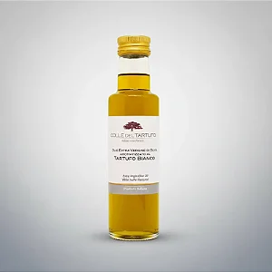 COLLE DEL TARTUFO AZEITE EXTRA VIRGEM COM TRUFA BRANCA E PRETA 250ML