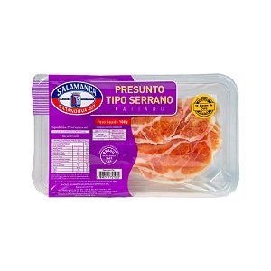 PRESUNTO CRU SERRANO FATIADO PREMIUM 18 MESES SALAMANCA 100G