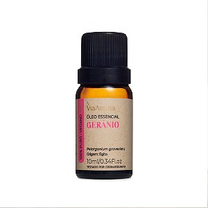 Oleo Essencial Geranio 10ml - Via Aroma