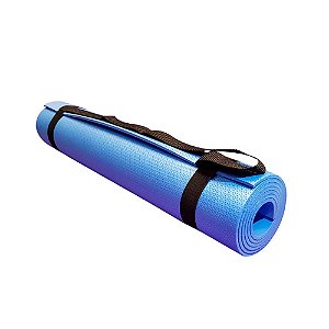 Yoga Mat com alça - 170X60CM - Azul