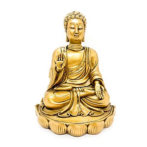 Buda Shakyamuni 16 cm - Dourado