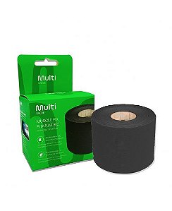 Bandagem Elástica Kinesio Tape 5cm x 5m - Preta - Multilaser
