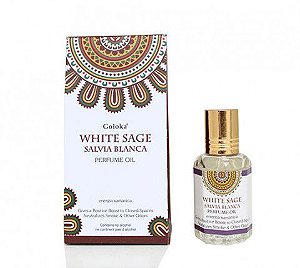 Óleo Perfumado - White Sage (Salvia Branca) - Goloka