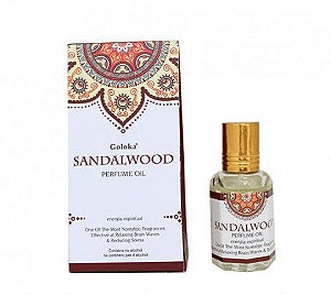Óleo Perfumado - Sandalwood (Sandalo) - Goloka