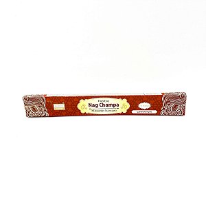 Incenso Indiano Massala Darshan Nag Champa Cinnamon - Canela - 15g