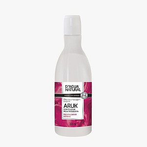 Óleo de Massagem ARUK Rosa Mosqueta 300mL - D'agua Natural