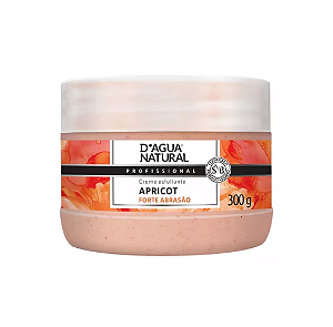 Creme de Massagem Esfoliante Forte Apricot 300g - D'gua Natural