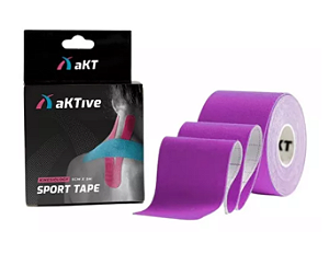 Kinesio Tape 5 cm X 5 mts Lilas - Aktive Sport