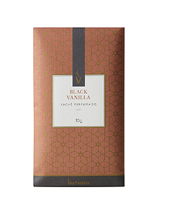 Sache para Ambiente 10g - Black Vanilla - Via Aroma