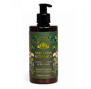 Sabonete liquido Saboaria Botânica 250ml - Bioesencia