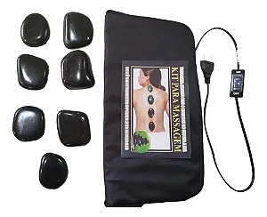 Bolsa Aquecedora + Kits de Pedras para Massagem (220V)