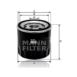 Filtro de Óleo GM Onix Tracker Mann Filter W7561