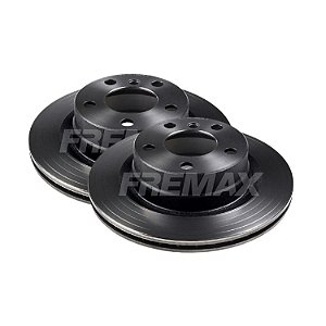 Par Disco de Freio Traseiro Ventilado BMW 118i 120i 320i Fremax BD3406