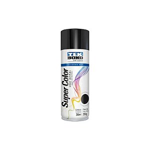 Tinta Spray Preto Brilhante 350ml Tek Bond