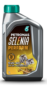 Óleo Lubrificante Selenia Perform 5W40 Sintético API SP Petronas