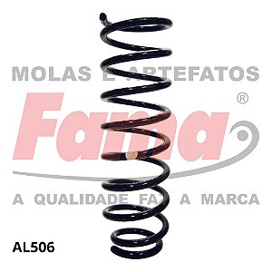 Par Mola Suspensão Traseira Toyota Corolla 2002 a 2019 Fama AL506