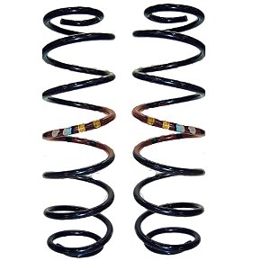 Par Mola Suspensão Traseira Volkswagen Polo Hatch 2003 a 2015 Fama AL208