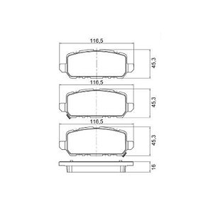 Pastilha de Freio de Cerâmica Dianteira Honda HRV 2015 a 2025 Cobreq