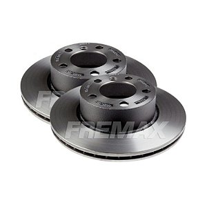 Par Disco de Freio Dianteiro Ventilado BMW 118i 120i 320i Fremax BD4666