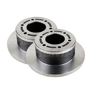 Par Disco de Freio Traseiro Troller T4 2013 a 2019 Fremax BD1022