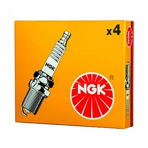 Jogo Vela de Ignição Fiat Palio Siena Strada Astra Corsa Meriva Vectra NGK BKR6EKCD