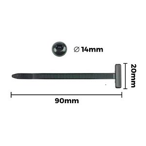 Abraçadeira de Nylon Universal Disfix 024498