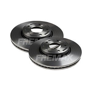 Par Disco de Freio Dianteiro Ventilado HRV 1.8 2015 a 2023 Fremax BD4424