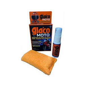 Glaco Moto Repelente De Chuva para Viseiras de Capacete 20ml Soft99