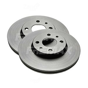 Par Disco de Freio Dianteiro Ventilado Fiat Palio Doblo Idea Fremax BD5056
