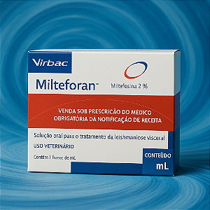 MILTEFORAN VIRBAC LEISHMANIOSE 90ML - ORIGINAL COM NFE