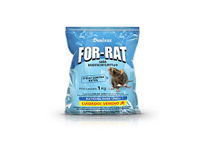 FOR-RAT GIRASSOL 40 X 25 GRS 1KG - ORIGINAL COM NFE