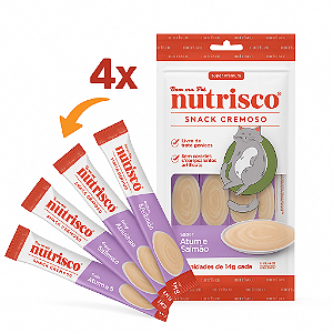 NUTRISCO (4 BISNAGAS DE14G) ATUM E SALMAO