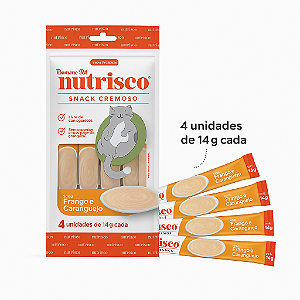 NUTRISCO (4 BISNAGAS DE14G) FRANGO E CARANGUEJO
