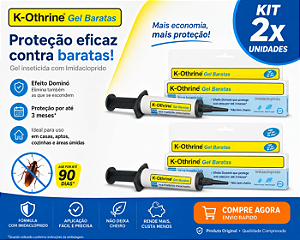 KIT 2X K-OTHRINE GEL 10GR BARATAS ENVU