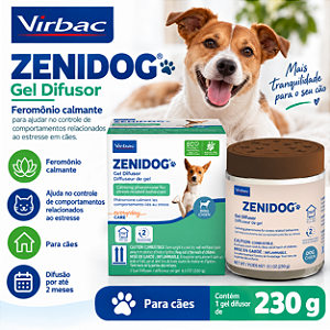 ZENIDOG CAES GEL DIFUSOR 230 GRAMAS VIRBAC