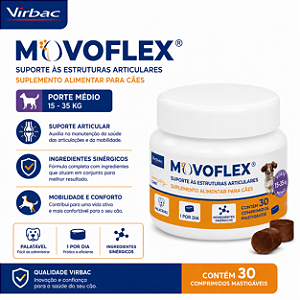 MOVOFLEX PORTE MEDIO 4G (15 A 35 KG) VIRBAC
