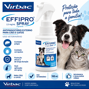 EFFIPRO SPRAY 100 ML VIRBAC